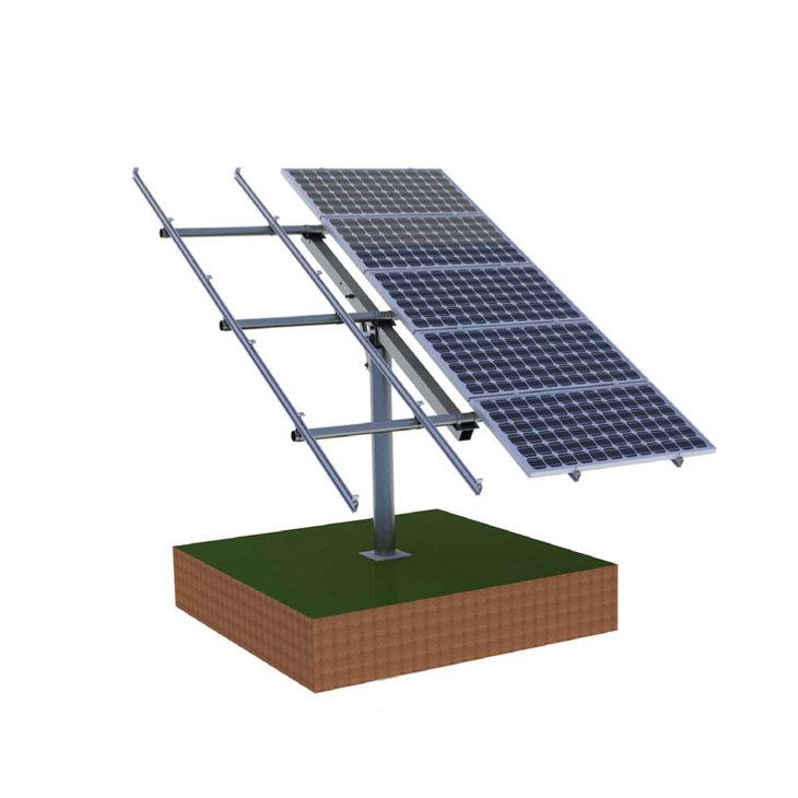sistemas de montaje en poste de panel solar