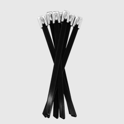 Cable de acero inoxidable recubierto de PVC negro